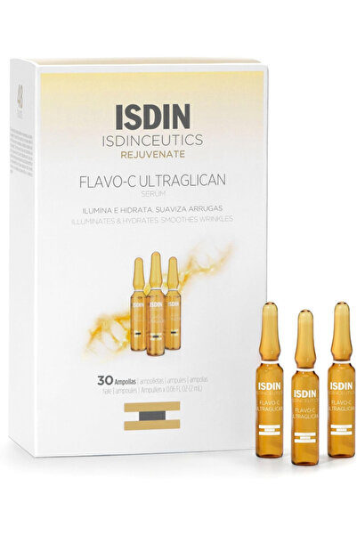 ISDIN Isdinceutics Flavo-C Ultraglican Antioxidant Day Serum (30 Ampoules)