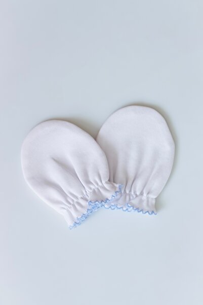 Petite Miracles Crochet Detailed Newborn Gloves 100% Organic Cotton - 0-3 Months