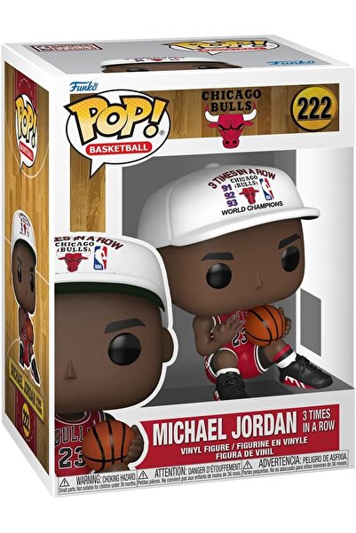 Funko POP! NBA: Bulls - Michael Jordan (Üst Üste 3 Kez) | Resmi Ürün