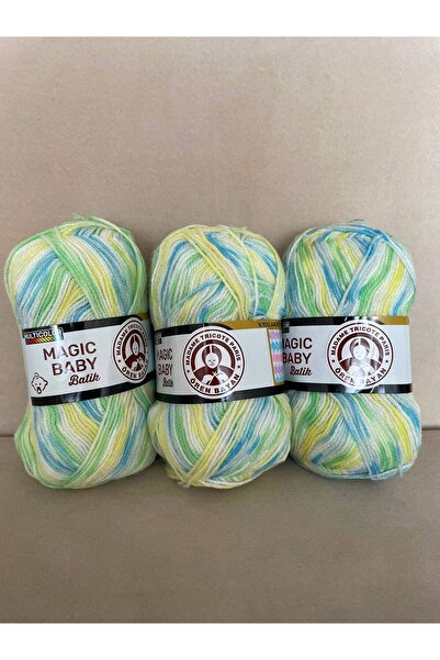 Ören Bayan Magic Baby Knitting Yarn - 409 / 2024-01 - Price Is for 3 Pieces