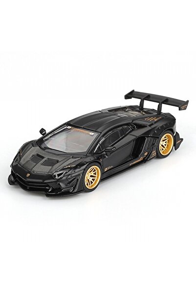 Genel Markalar 1/64 LB WORKS Lamborghini Aventador Limited Edition Matte Black