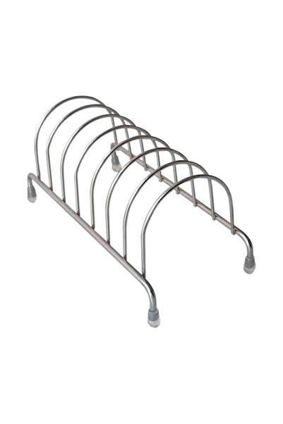 flores Dish Drainer, metal, 7 spaces, glossy chrome, 210x100x100mm