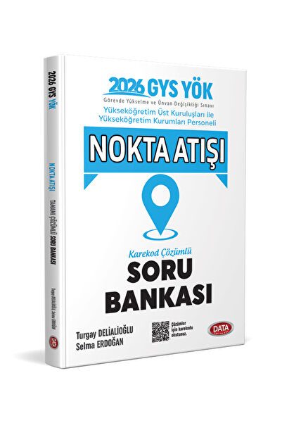 Data Yayınları Yükseköğretim Kurumu (YÖK) GYS Nokta Atışı Soru Bankası - Kare...