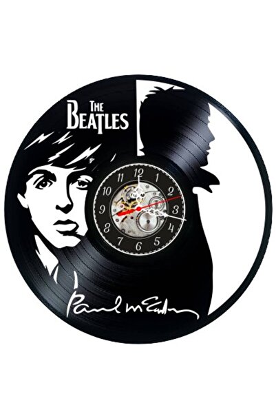 OEM Ceas de perete decorativ din disc de vinil, Model The Beatles Paul McCart...