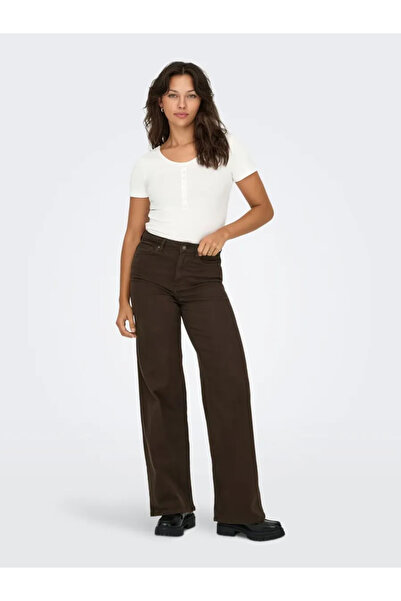 ONLY Onlmadıson Blush Hw Wide Color Dnm Noos Women's Jean Pants 15371660