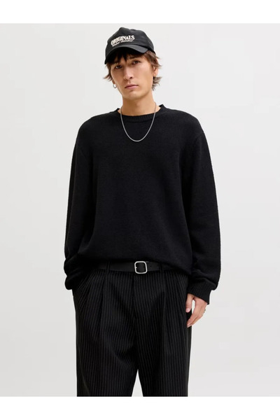 Jack & Jones Jornorrebro Catskılls Knıt Crew Neck Sn Men's Sweater 12293244