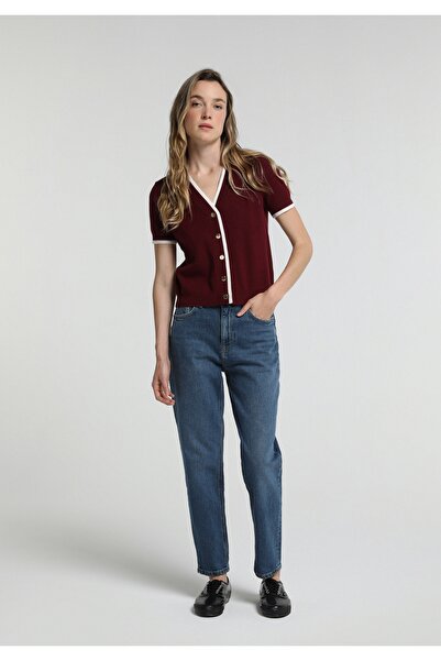 Colin's Mom Fit Women's Mid Indigo Denim Jean Pants