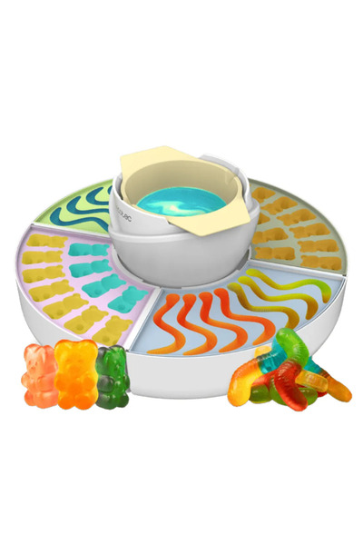 CECOTEC Aparat pentru jeleuri și fondue 2 în 1, Cecotec, Fun&Sugar Gummy, alb
