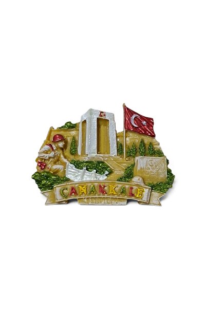 Genel Markalar Çanakkale magneti polyester kabartma hediyelik magnet