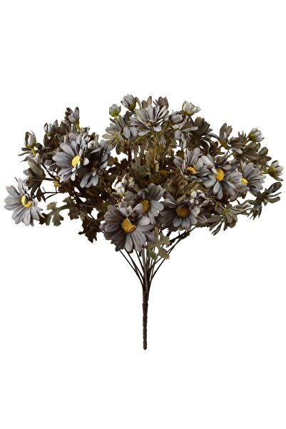 MONDEX Floare artificială din plastic Viridis 45cm albă 1 buc.