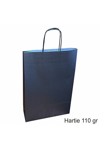 papercraft Pungi hartie kraft 110 gr pentru 3 sticle vin, 26x39x8 cm, set 30 ...