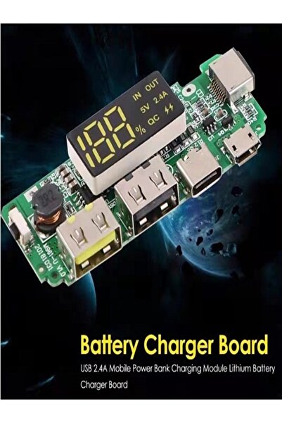 Generic Dual USB Battery Charger Board Lithium