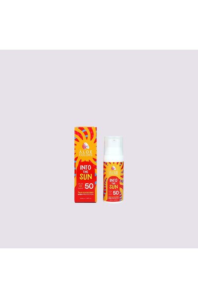 ALOE COLORS Into The Sun Face Sunscreen spf50 50ml