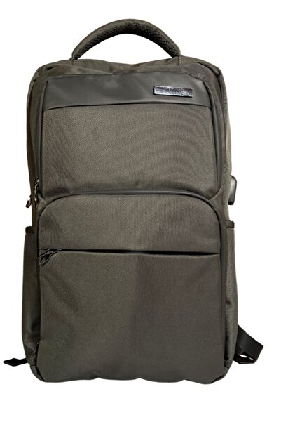 DACSHOP Smart Schoolbag with USB 26B, grey