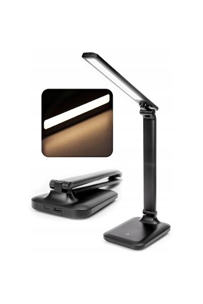 Platinet Lampă de birou Remus LED 5W reglabilă neagră 34x12.2x17.2cm