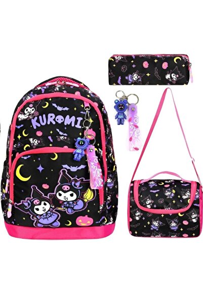 ULTIMATE BAG حقيبة مدرسية للبنات، مجموعة من 3 حقائب مدرسية، حقيبة مدرسية مزين...
