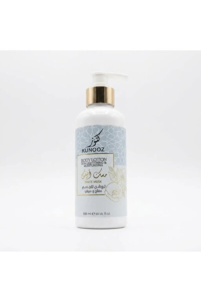 KUNOOZ Kanu's Whitening and Moisturizing White Musk Body Lotion 300ml