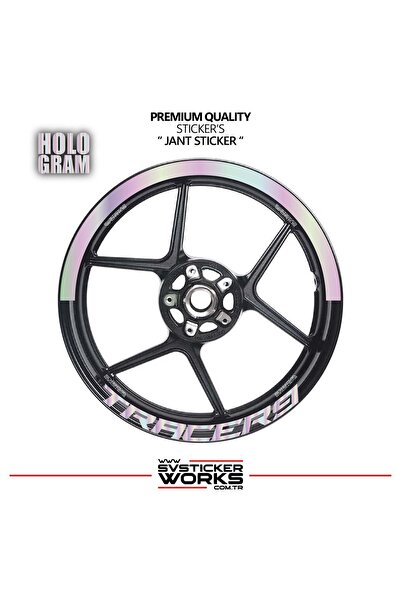 ARONA Yamaha Tracer 9 Wheel Rim Strip – Half Rim Covering & Tracer 9 Letterin...