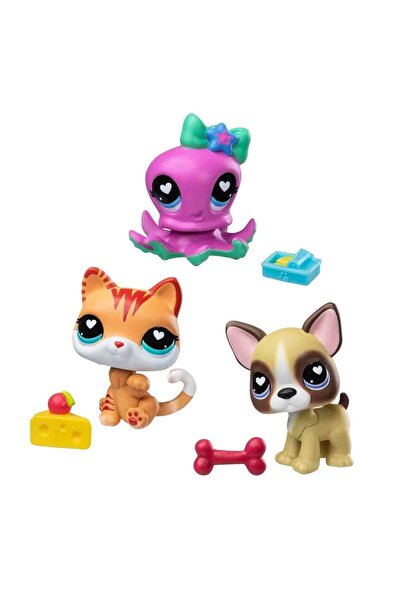 Minişler Pet Shop Littlest Pet Shop Minişler 3’lü Figür Seti S4 00737