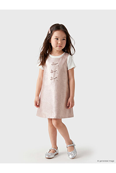 LC Waikiki Esvab • Modern & Distinctive Girls' Suit with Bow Detail