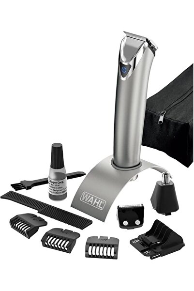Wahl Professional ماكينة تشذيب الشعر WAHL من الفولاذ المقاوم للصدأ تعمل ببطار...