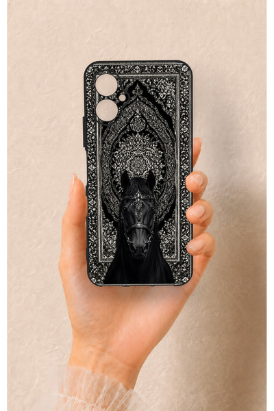 Vip Case Omix X5 Uyumlu Etnik At Figürü Desenli Silikon Kılıf