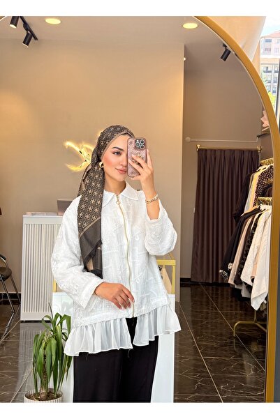 Gizem Karademir Boutique Eteği Piliseli Ceket