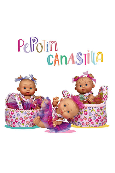 Nines D'Onil Papusa Nines D'Onil, Colectia Pepotin Canastilla, cu miros de va...