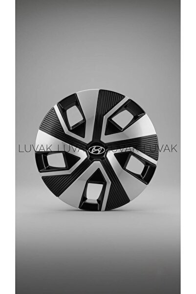 luvak HYUNDAİ Matrix Uyumlu JantKapağı - 15 İnç - 1 Takım (4 adet) - Çelik gö...