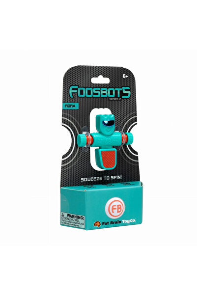 Fat Brain Toys Jucător de foosball Foosbots albastru. Set pentru un singur ju...