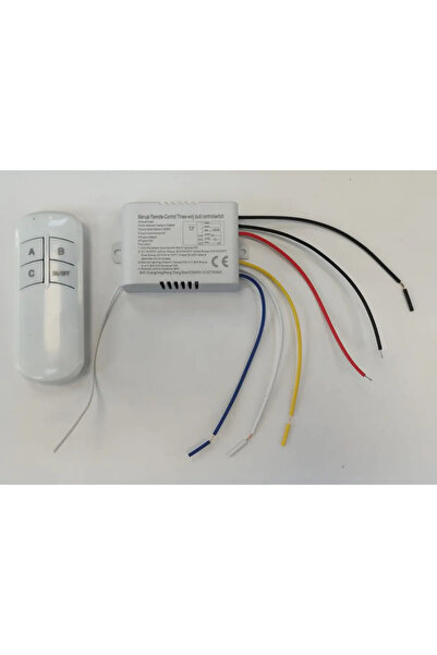 OEM Modul de control 220VAC cu telecomandă 3 ieșiri MODUL-CONT3