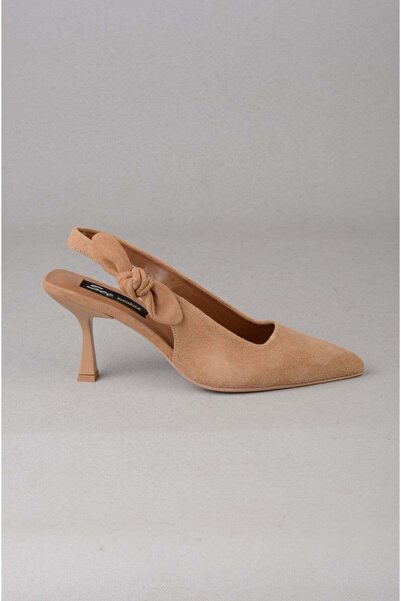 SEÇ KUNDURA Seç V01 Genuine Leather Heel Shoes (Heel Height: 8 cm) Si̇garo