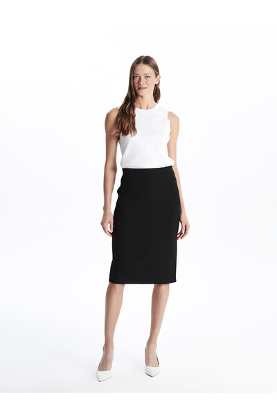 LC Waikiki Original Women's Pencil Skirt with Elastic Waist