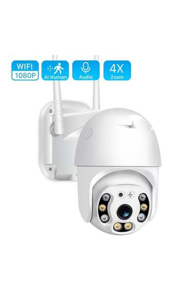 Gennext Outdoor Security View WiFi CCTV Camera With 360° Motion Detection Sir...
