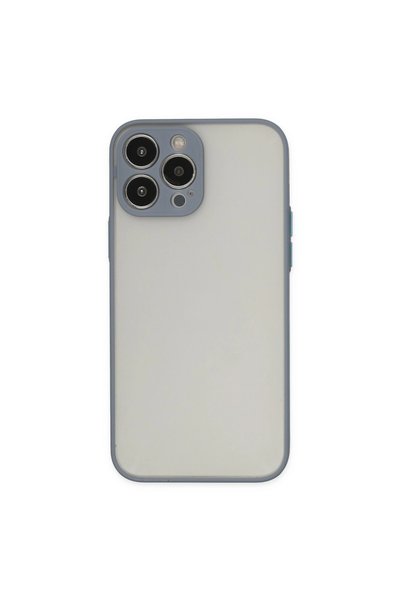Generic Brand Apple iPhone 15 Pro Case Montreal Silicone Cover - Gray