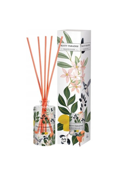 BISPOL Set 2 x Odorizant Difuzor cu Betisoare pentru Casa, Paradisul Fructelo...