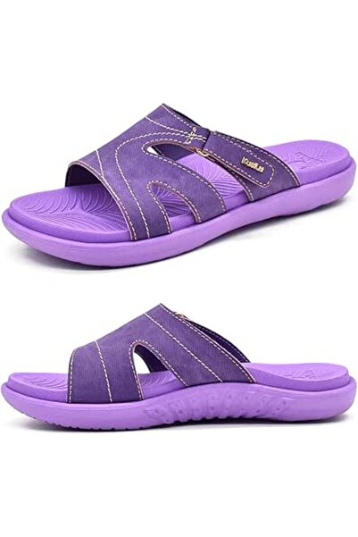 GENERAL KuaiLu Womens Fashion Orthotic Slides Ladies Lightweight Athletic Yog...