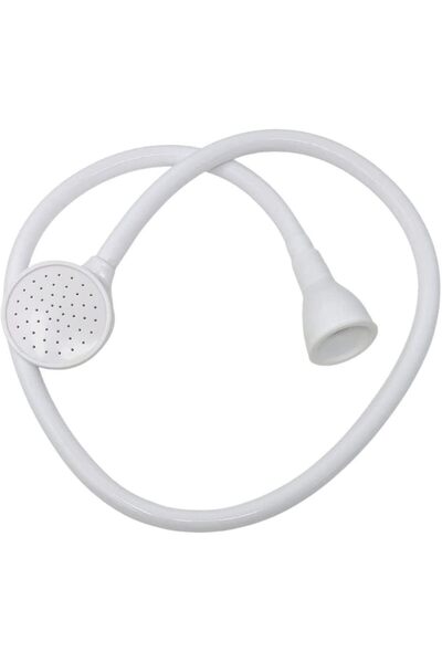 STARSTAR White Bath Sink Single Tap Shower Attachment Head Hose Spray -washin...