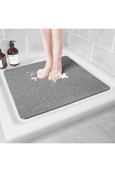 GENERAL Hargiis Non Slip Bathtub Mat, Anti Slip Shower Mat, Fast Drying Bath ...