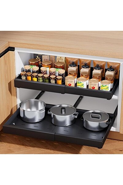 GENERAL Expandable Width AdjustableDrawer Storage Drawer Ready-to-Use Kitchen...