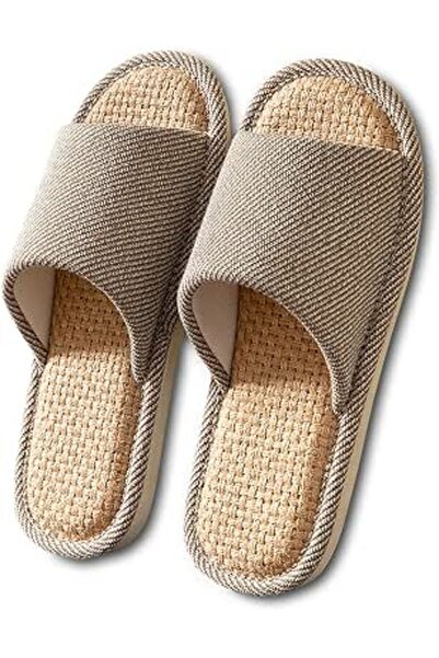 GENERAL Women And Men House Fabric Slippers Indoor And Outdoor, Non-Slip Memo...