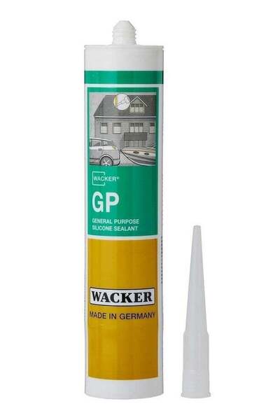 Wacker Silicone Sealant General Purpose GP Clear (280ml)