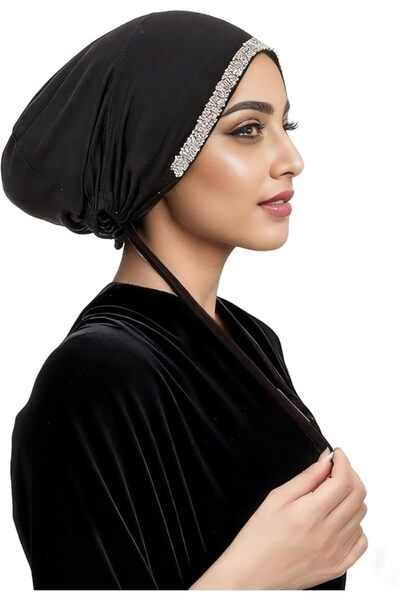 GENERAL RVROVIC Women Hijab Undercap Muslim Under Hijab Cap Jersey Under Scar...