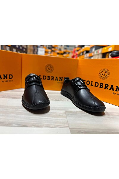 Goldbrand 444 حذاء رجالي مريح من الجلد الطبيعي