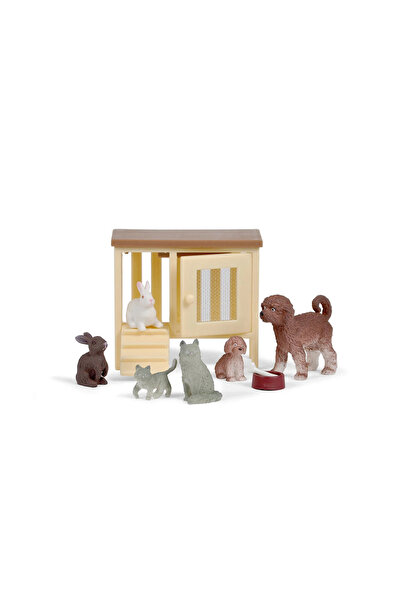 Lundby Set de animale de companie pentru casa de păpuși