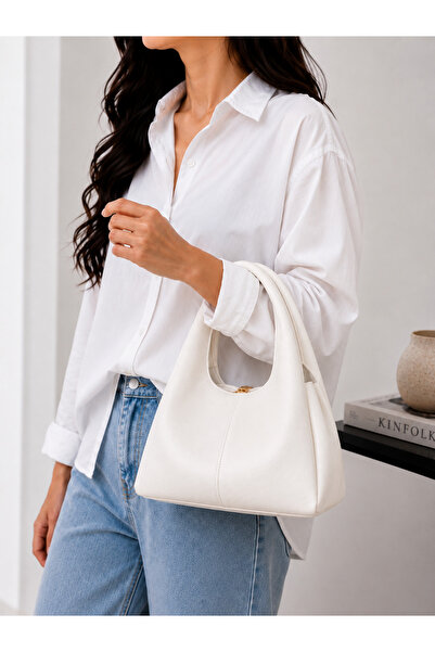 Mojeva Rika Zipper Detailed Women's Hand & Shoulder Bag