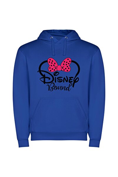 iLovePrints Disney Magic in Motion Φούτερ με κουκούλα σε χρώμα Μπλε