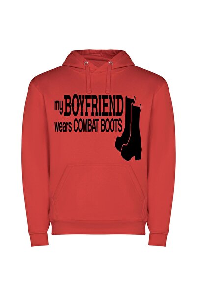 iLovePrints Fashionable Combat Friendship: Inspired Φούτερ με κουκούλα σε χρώ...