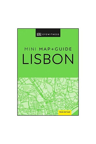 National Geographic Books DK Eyewitness Lisabona Hartă Mini și Ghid