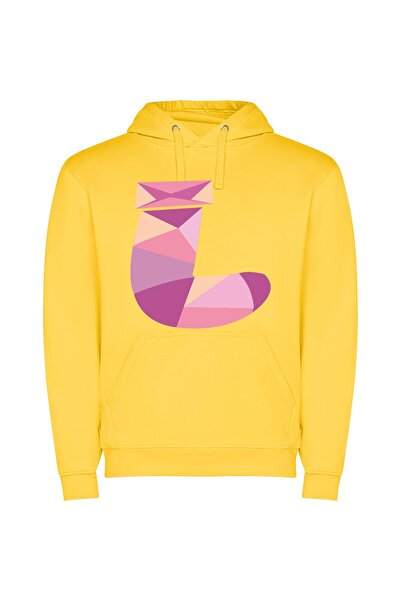 iLovePrints Colorful Geometric Illustrator Creation Φούτερ με κουκούλα σε χρώ...